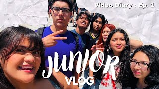 Video Diary Ep. 1 : First week of school (BACK TO SCHOOL JUNIOR YEAR 2025)