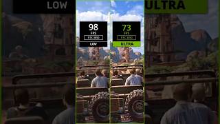 Uncharted 4: A Thief's End vs RTX 3050 – Graphics & Performance Test #shorts #uncharted4
