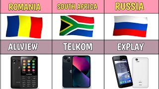 Mobile Phone Brands By Country Smart Mobile Phone Companies Informative World Data Collection