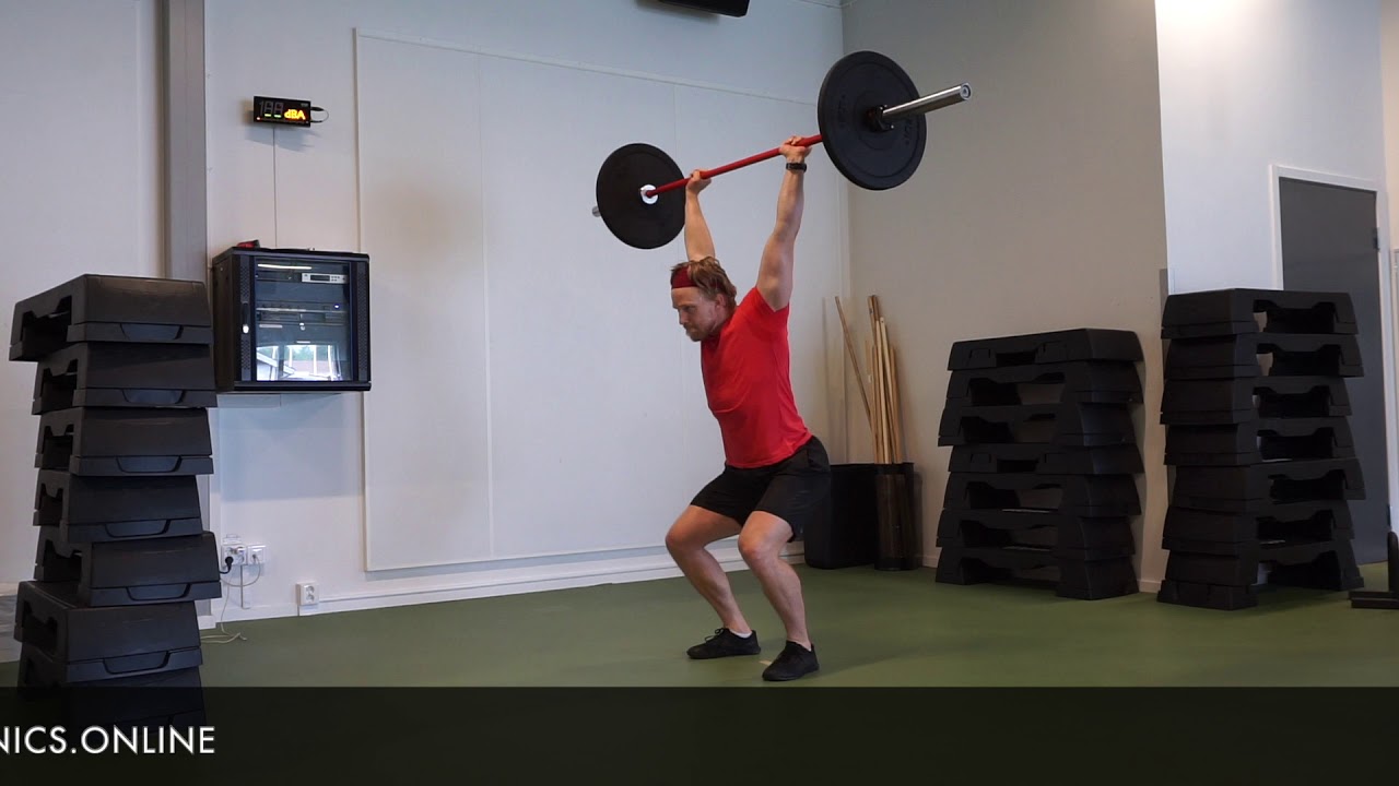 Power Jerk (Behind the Neck) YouTube