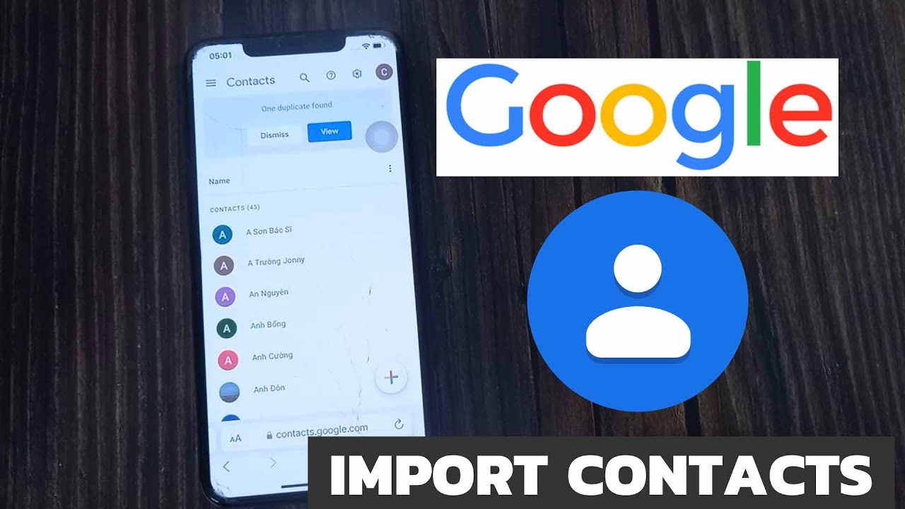 How To Import Google Contacts To IPhone Sync Google Contacts With 