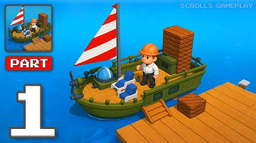 Ship Craft: Seaport Tycoon - Gameplay Walkthrough Part 1 - Rule The Waves With Style (iOS, Android)