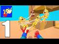 Ragdoll Capture - Gameplay Walkthrough Part 1 - Causal Game (iOS, Android)