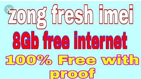 Zong free Internet new imei 2023, Zong free Internet new imei, jam Bilal technical ryk