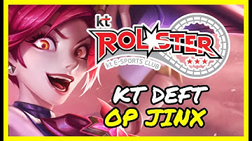 WHEN DEFT JINX DESTROYS | KT FAN CHANNEL | JINX VS KAISA | CHALLENGER KOREA | LEAGUE OF LEGENDS