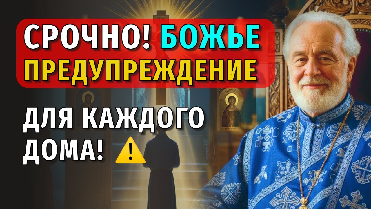 СРОЧНО! БОГ СКАЗАЛ: ЭТО ДОЛЖНО БЫТЬ В КАЖДОМ ДОМЕ ВЕРУЮЩЕГО, ПОКА НЕ СТАЛО ПОЗДНО!