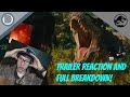 OFFICIAL TRAILER REACTION &amp; TRAILER BREAKDOWN FOR JURASSIC WORLD REBIRTH! [The Dinorex Gaming]