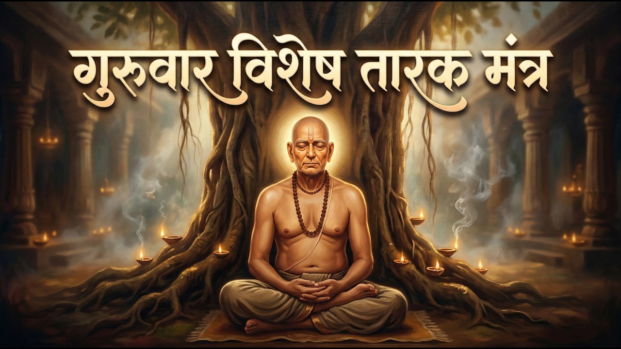 गुरुवार विशेष तारक मंत्र: 'भिऊ नकोस मी तुझ्या पाठीशी आहे' | Swami Samarth | Samarth Tarak Mantra