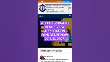 WBSCTE RESULT 2025 | WBSCTE DIPLOMA 2ND/4TH/6TH SEMESTER REVIEW START 2025 | WBSCTE REVIEW NOTICE
