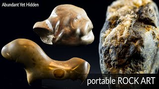 Portable Rock Art Abundant Yet Hidden