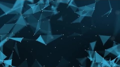 Blue Plexus Loop Stock Motion Graphics
