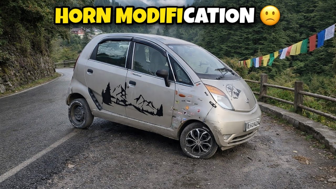 Tata Nano HORN 📢 Modification Gone Wrong 🙃