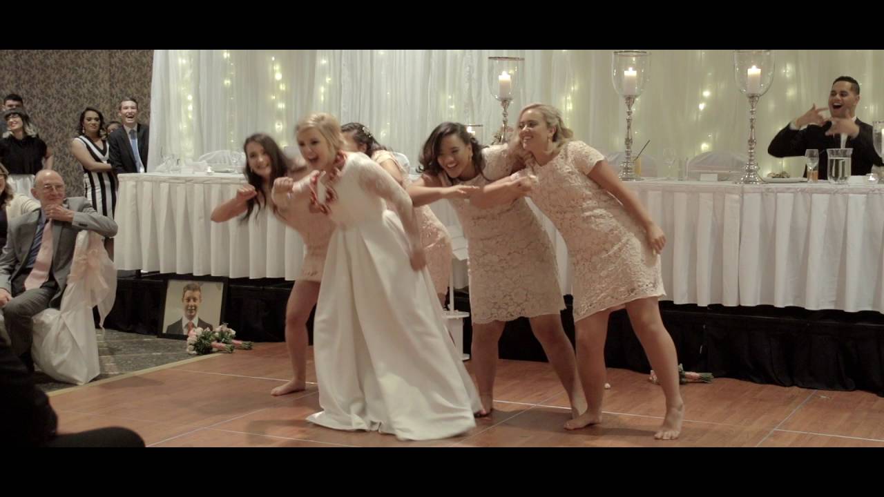 T & J Wedding Bridesmaids Dance YouTube