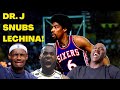 Dr. J SNUBS Lebron James on his TWO ALL TIME NBA TEAMS! THROWS SHADE at STARS needing SUPER TEAMS!