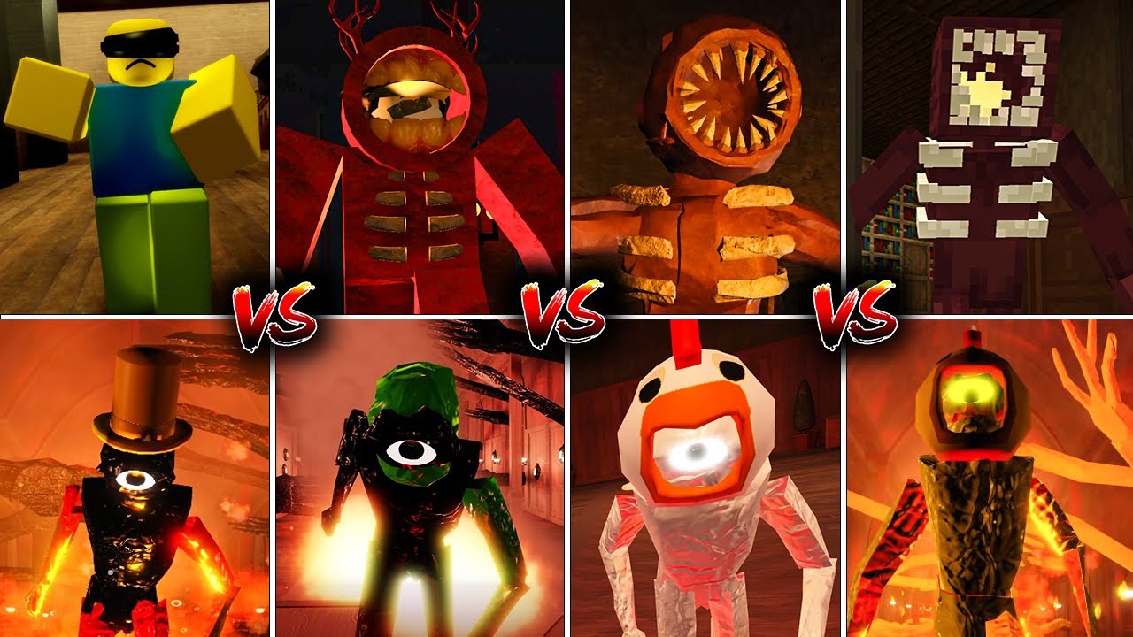 DOORS Seek Chase VS 20 Different Figure Chases YouTube