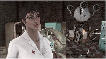 Fallout 4 giving Curie a human (synth) body (1440p with Ultimate Graphics mods)