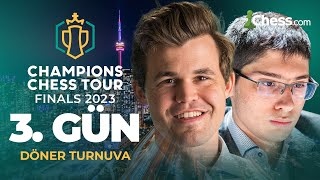 Nakamura So Carlsen Ve Caruana Liderlik İçin Savaşıyor 2023 Champions Chess Tour Finalleri