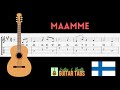 National Anthem Of FINLAND Maamme GUITAR TAB National Anthem Of FINLAND Maamme GUITAR TAB