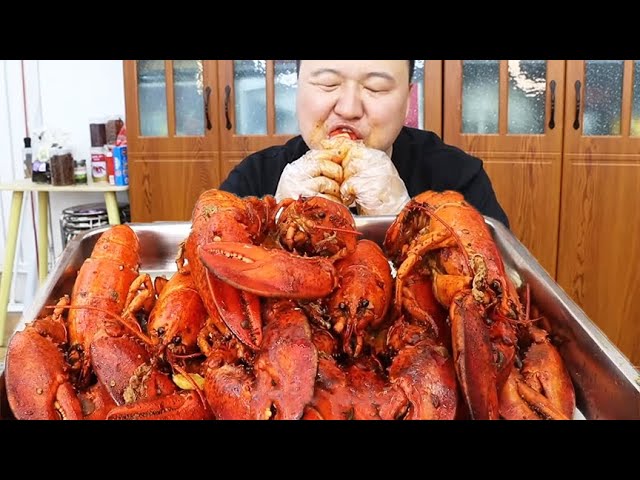 10 Boston Lobsters, Cook The Most Delicious Spicy Crayfish In