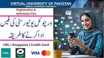 How to Pay Virtual University Fee  |  Pay online fee and save your time | Virtual University