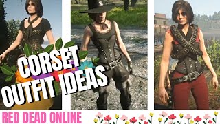 --- red dead online | corset outfit ideas and showcase for female
characters ---- how lovely are the new corsets! it can be tricky
finding a shirt to match w...