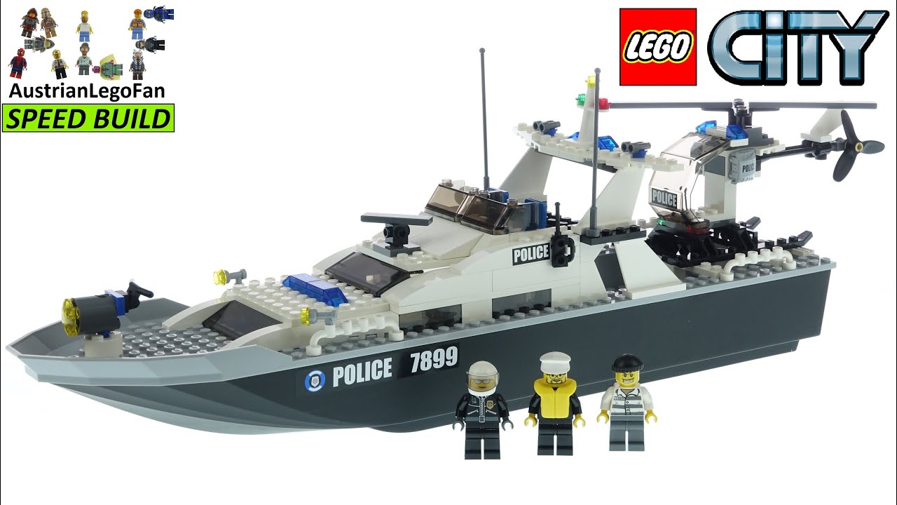 Police Boat - LEGO CITY set 7899