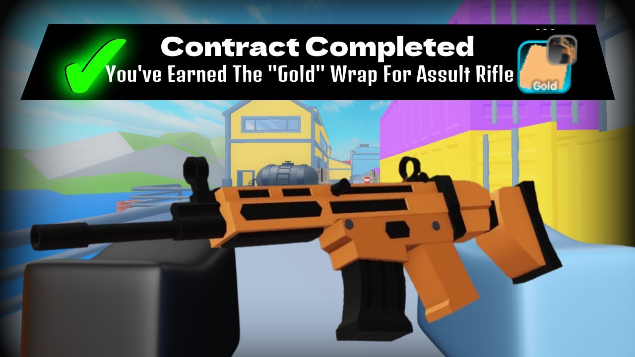 Roblox Rivals Random Wraps UNLOCKING GOLD WRAP ON AR (Roblox Rivals) - YouTube