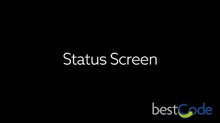 BestCode Status Screen