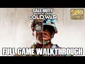 Call of Duty: Black Ops COLD WAR Walkthrough PART 1 (4K 60ᶠᵖˢ) Full Game Gameplay No Commentary