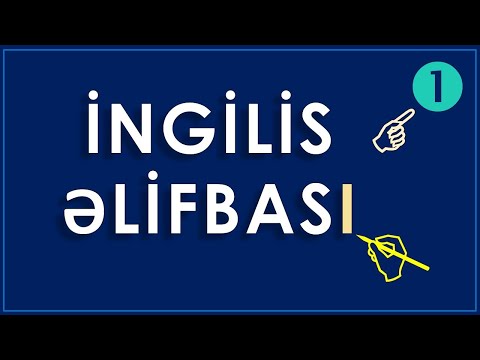 Video: İngilis əlifbası Necə Oxunur?