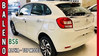 2021 Maruti Suzuki Nexa Baleno 🔥 Alpha Top model - walkaround, interiors, features and price White