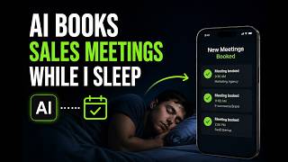 I Built an AI That Books Sales Meetings While I Sleep