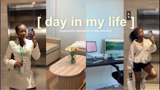 Day in the life as a Graduate Engineer | Living & working in Melbourne | 8am productive routine WFH