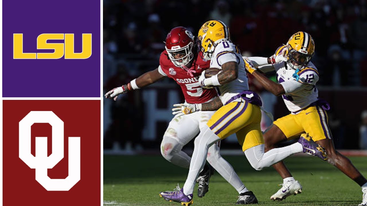 LSU vs #8 Oklahoma Highlights | 2025 College Football Week 14 - YouTube