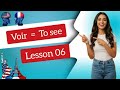 Learn french grammer | Conjugaison du verbe voir