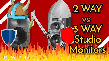 2 WAY vs 3 WAY Studio Monitors