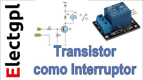 Transistor como interruptor BJT - Corte y Saturación