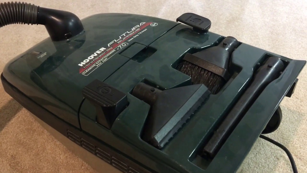 My Hoover futura canister vacuum - YouTube