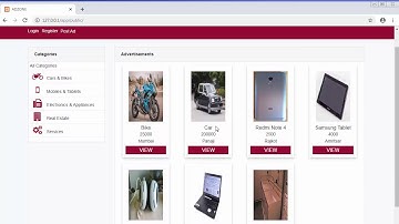 How to make a classified website using PHP Laravel 5.8 - Overview Part-1