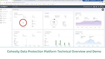 Cohesity Data Protection Platform Technical Overview and Demo