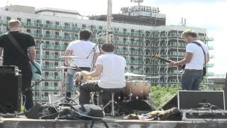 Live music from the roof of the Chron & Echo