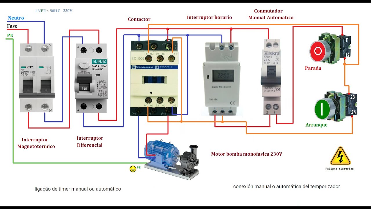 Esquema electrico de interruptor crepuscular 12 Convert Image —  Postimage.org