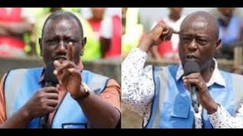 GACHAGUA FIGHTS PRESIDENT RUTO IN ALL WAYS. PLANS TO FACE UHURU KENYATTA