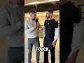 Triceps or trapezium? 🤣🤣 #london #underground #interview #funny
