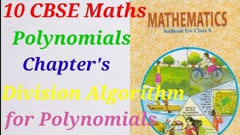10 Class Maths Polynomials chapter