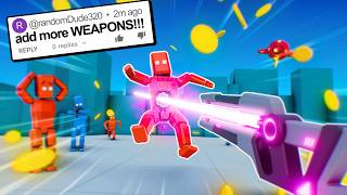I Added NEW Weapons to My Game...