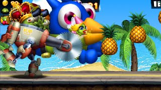 Zombie Tsunami Max Level 197 - Mecha Mission Eat 70 Pieces Of Fruit