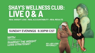 Stop Starting Over: Weight Loss Accountability Live Q & A with Shay