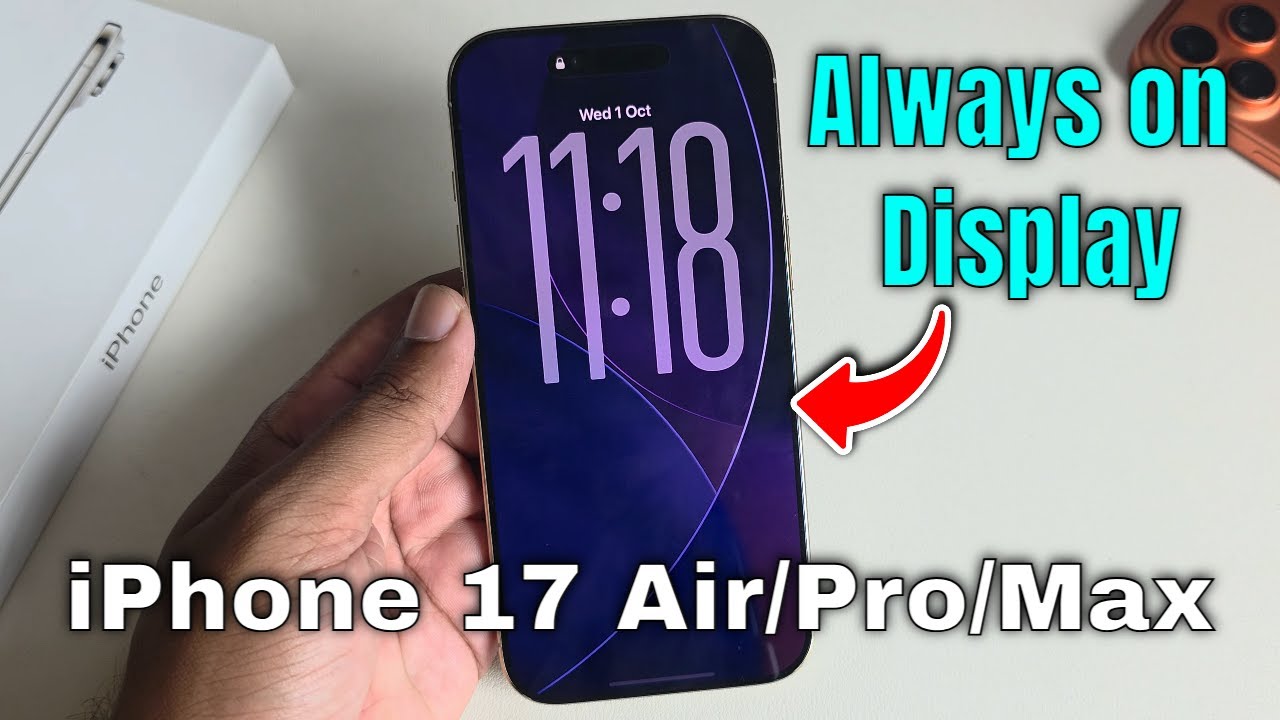 iPhone screen doesn’t sleep | Turn off Lock Screen iPhone 17 air/pro/ProMax