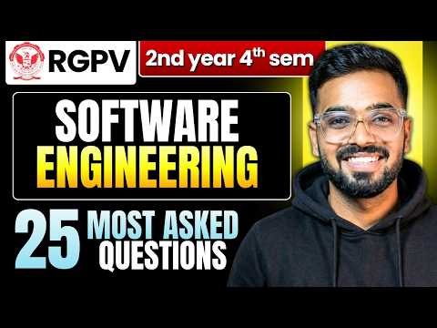 Software Engineering Most Important Topics | RGPV B.Tech 2nd Year 4th Sem